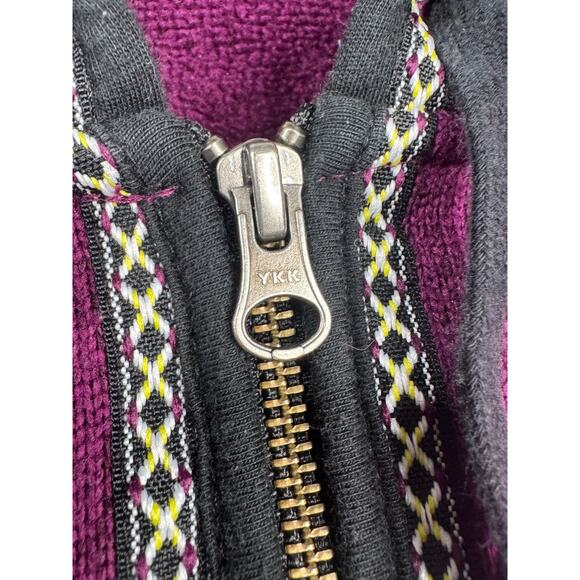 Mossimo Supply Co Purple Full Zip Hoodie Jacket Women’s Small S/P Fleece Lined - Picture 5 of 16